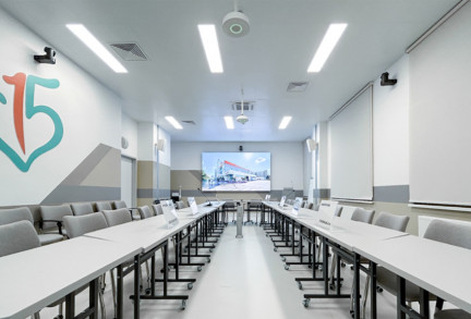 Конференц-зал ГКБ №15 (Системный интегратор Open Vision). Россия, г. Москва