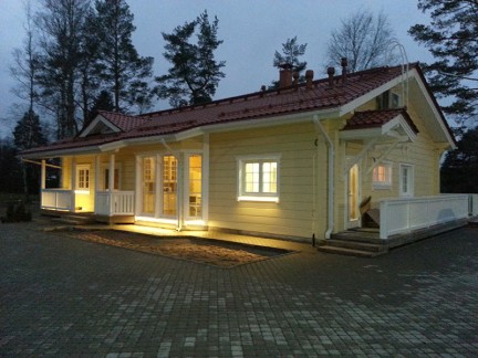 Guest house near the lake (Intelliger Ltd.). Saint Petersburg, Russia
