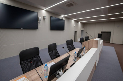 конференц-зал в Поликлинике №3 (BLS Multimedia). Россия, г. Екатеринбург