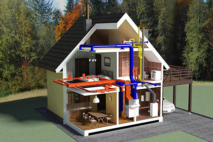 Multi-zone heating automation system