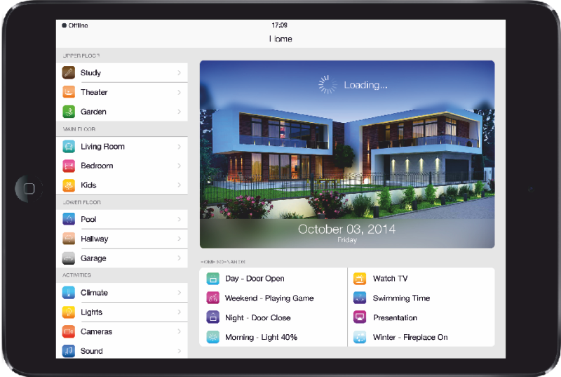 iRidium Ready Design in iOS 8 Style