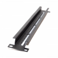 DIN-панель 1U RAL9005 (WOODIN1U9005N)