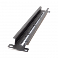 DIN-панель 1U RAL9005 (WOODIN1U9005N)