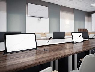  (Конференц-зал крупного промышленного предприятия)