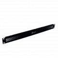 Фронт-панель 1U Iridi RAL9005 нуар (WOOFIridi1U9005N)