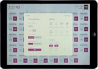 iRidium-based project (Medicare Women and Children Hospital). Control interface