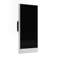 Панель настенная 6 дюймов (P6) с монтажным коробом, алюминий, белый