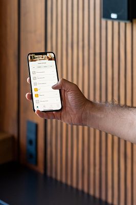  (Квартира в  ЖК “Петровский Квартал на воде”). Интерфейс управления