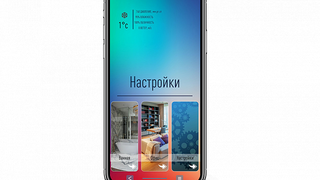 Custom interface for an apartment in Saint Petersburg 