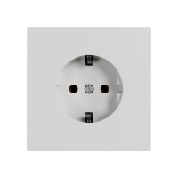 Модуль розетки, Amsterdam (LSM0101st) Белый softtouch