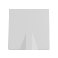 Модуль вывод кабеля, Amsterdam 02, Белый softtouch